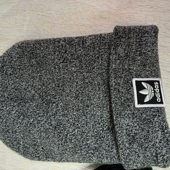 Adidas Black and Gray Beanie Set - Picture 5 of 7